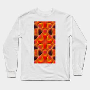 FAAFO ART Seamless Artistic Vertical Patterns 000006 Long Sleeve T-Shirt